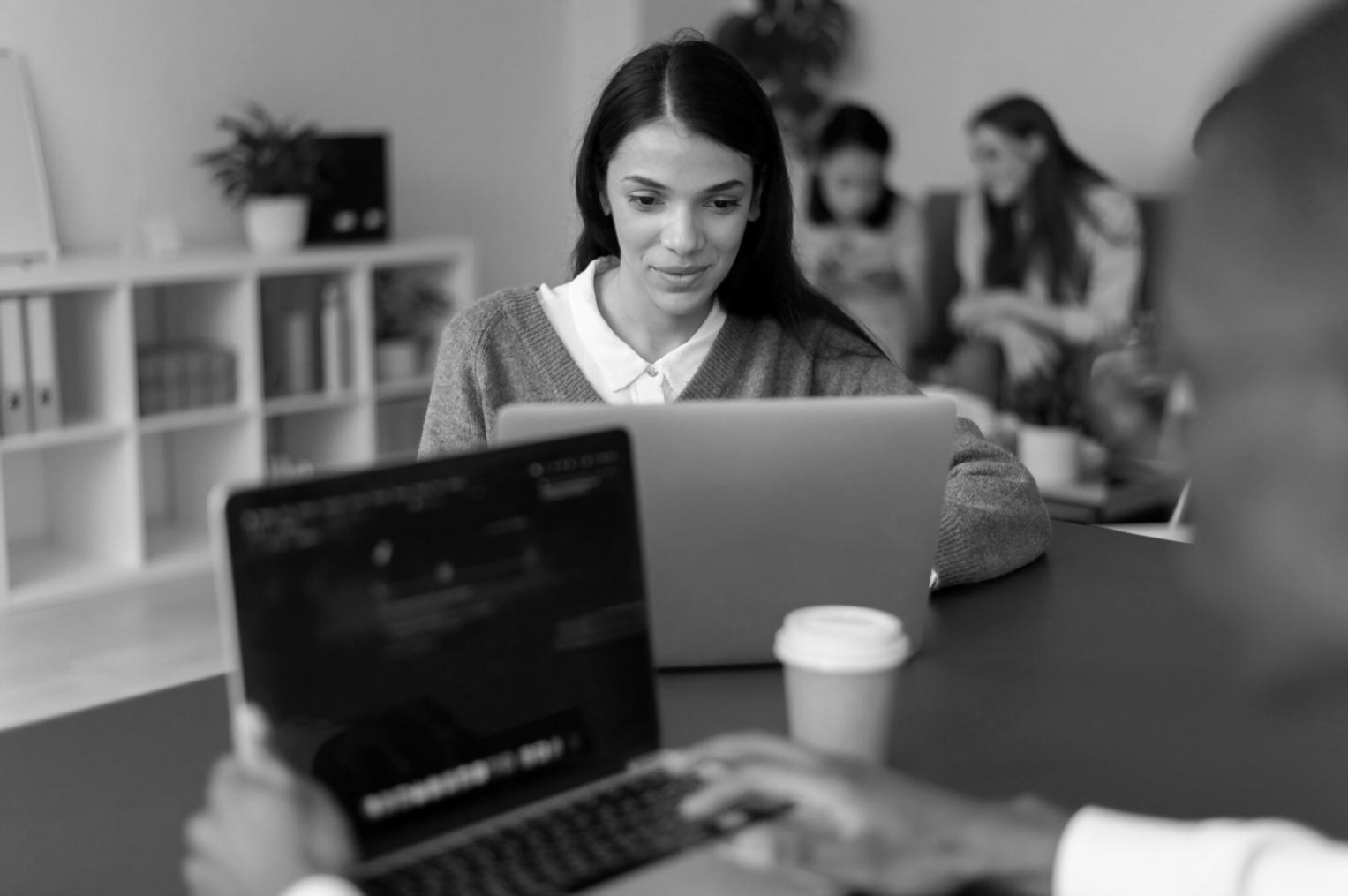 Professional working on financial planning from home office setup